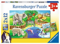 103-07602 Tiere im Zoo Ravensburger Kind
