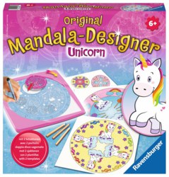 103-29703 Mandala-Designer Unicorn Raven