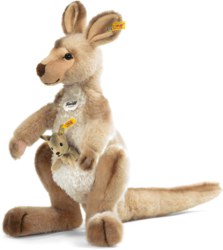 120-064623 Känguru Kango 40 cm mit Baby s