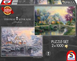 223-59468 Thomas Kinkade - Winter in Lam