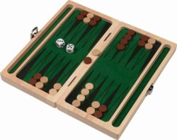 266-HS056 Backgammon Goki, ab 6 Jahren  