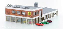 312-LC5031 OPEL Autohaus mit 4x MINIS Ope