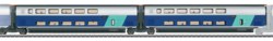320-043433 Ergänzungswagen-Set 2 zum TGV 